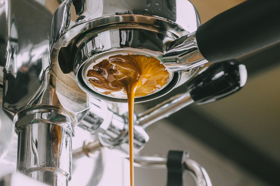 Specialty coffee being poured
