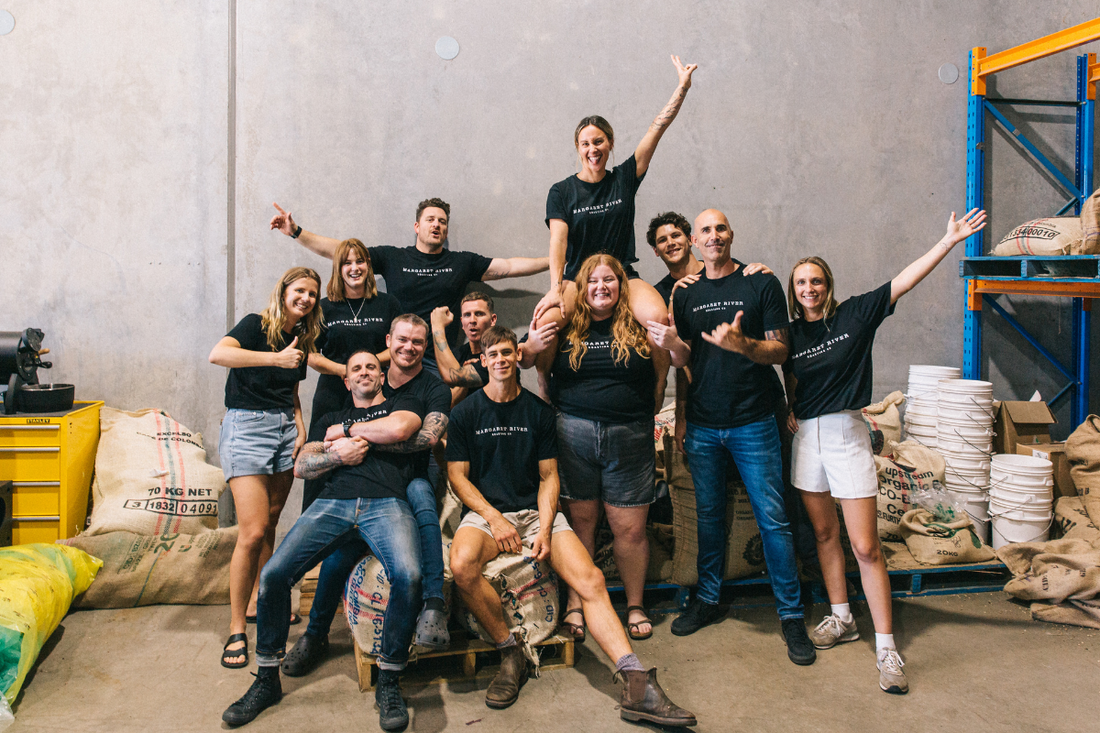 Margaret River Roasting Co Team photo