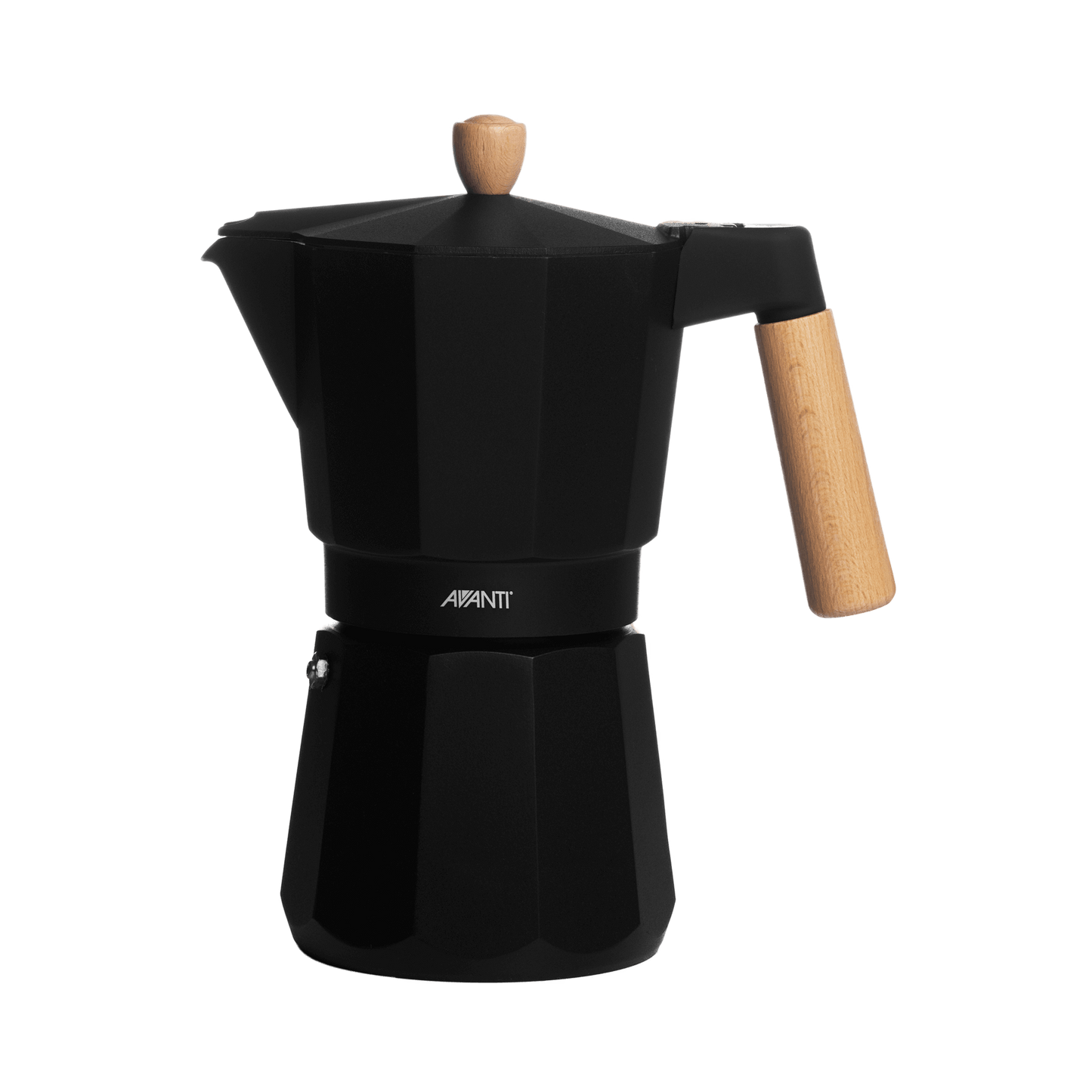 Avanti Stove Top 6-Cup + 9-cup - Black