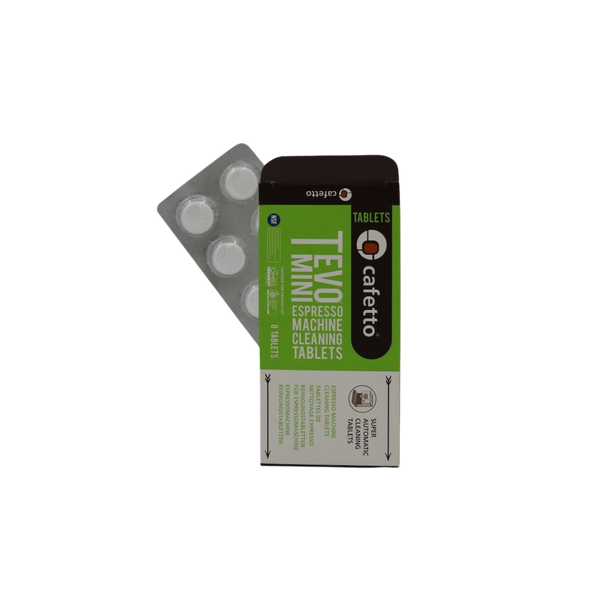 Cafetto TEVO Mini Tablets 1.5g - 8 Tablets – Coffee Beans Perth