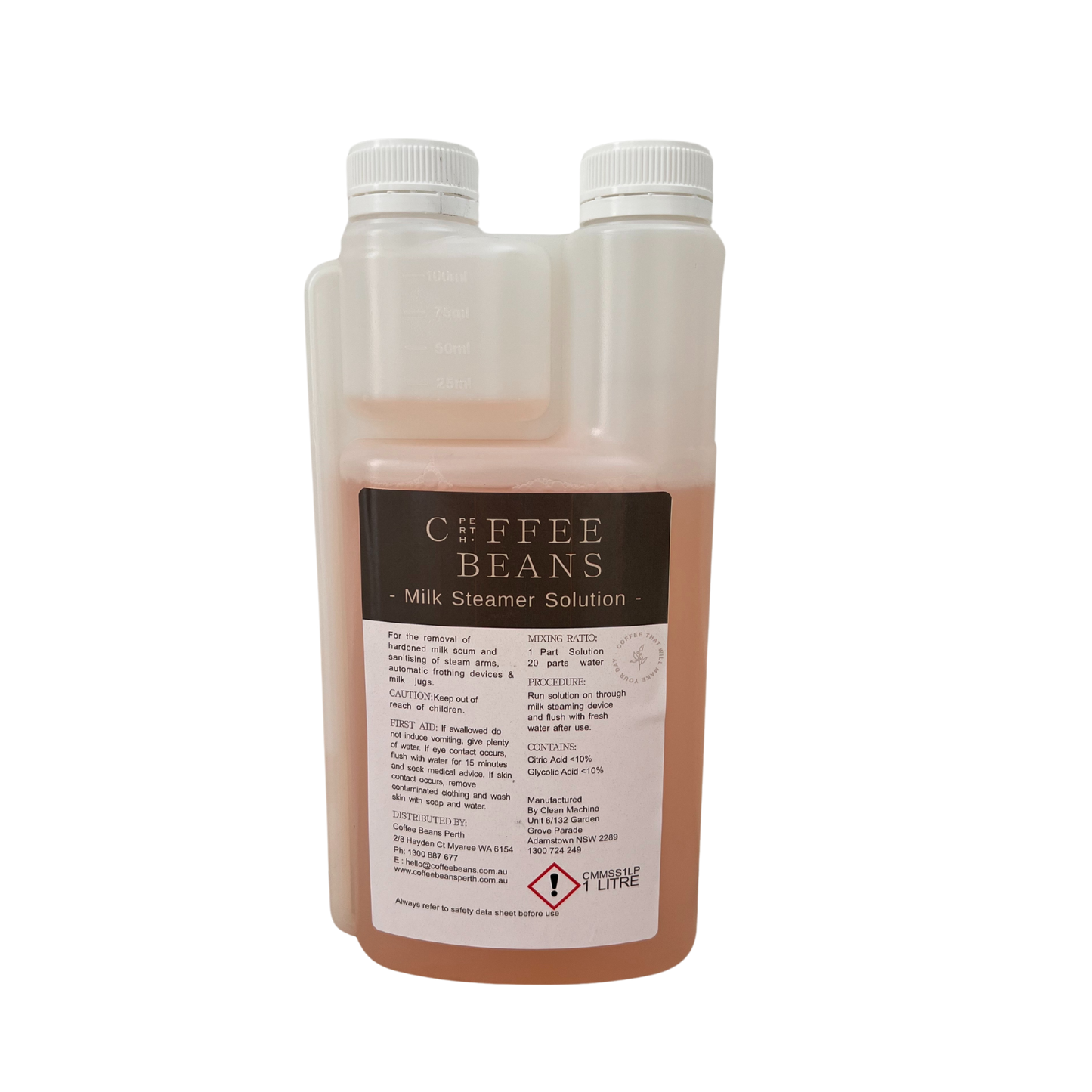 Milk Steam Solution Cleaner - 1L