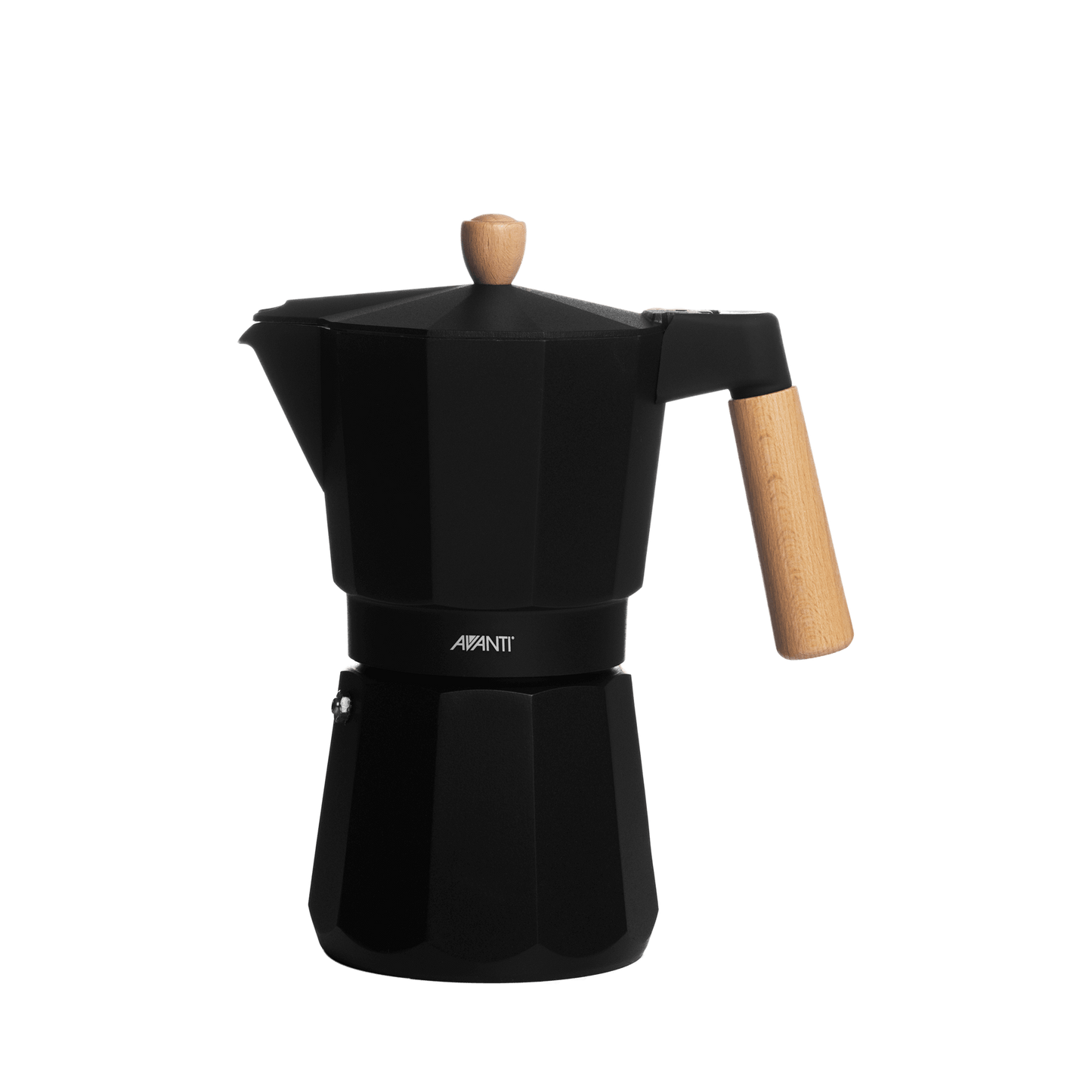 Avanti Stove Top 6-Cup + 9-cup - Black